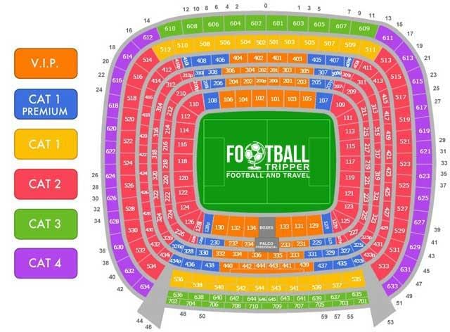 bernabeu sėdynės žemėlapyje
