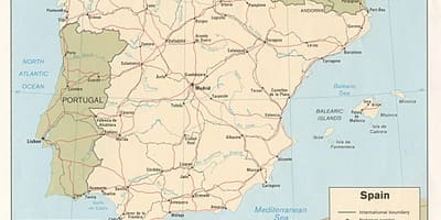 Madrido žemėlapyje